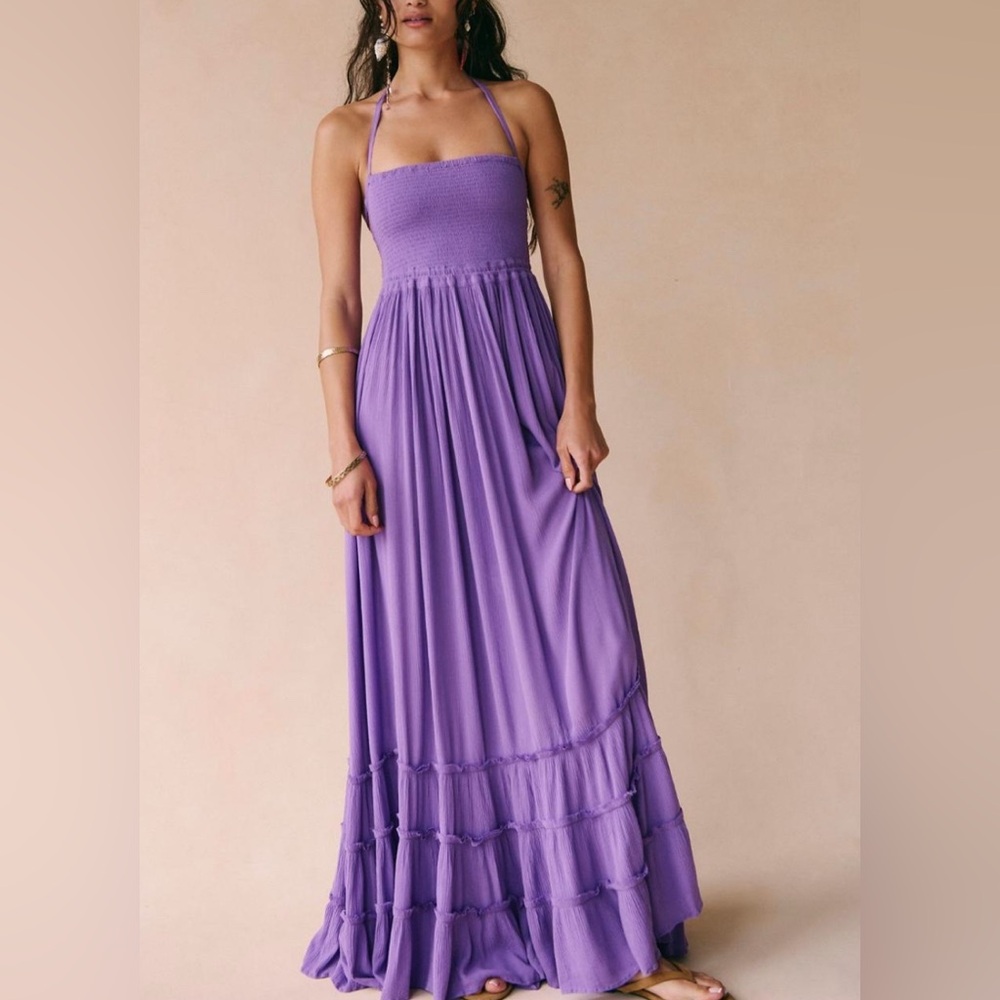 Free People Purple Maxi Dress
